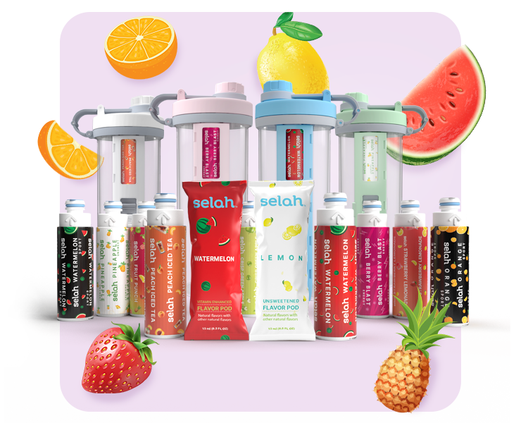 Selah The Flavored Water Bottle